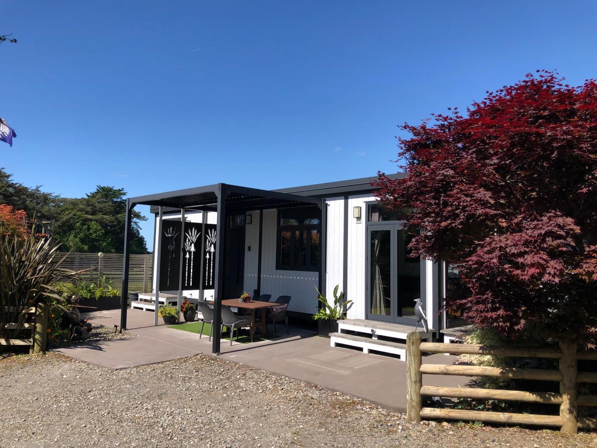 Tiny Home Luxury Farm Escape New Plymouth Egmont Village Exteriér fotografie